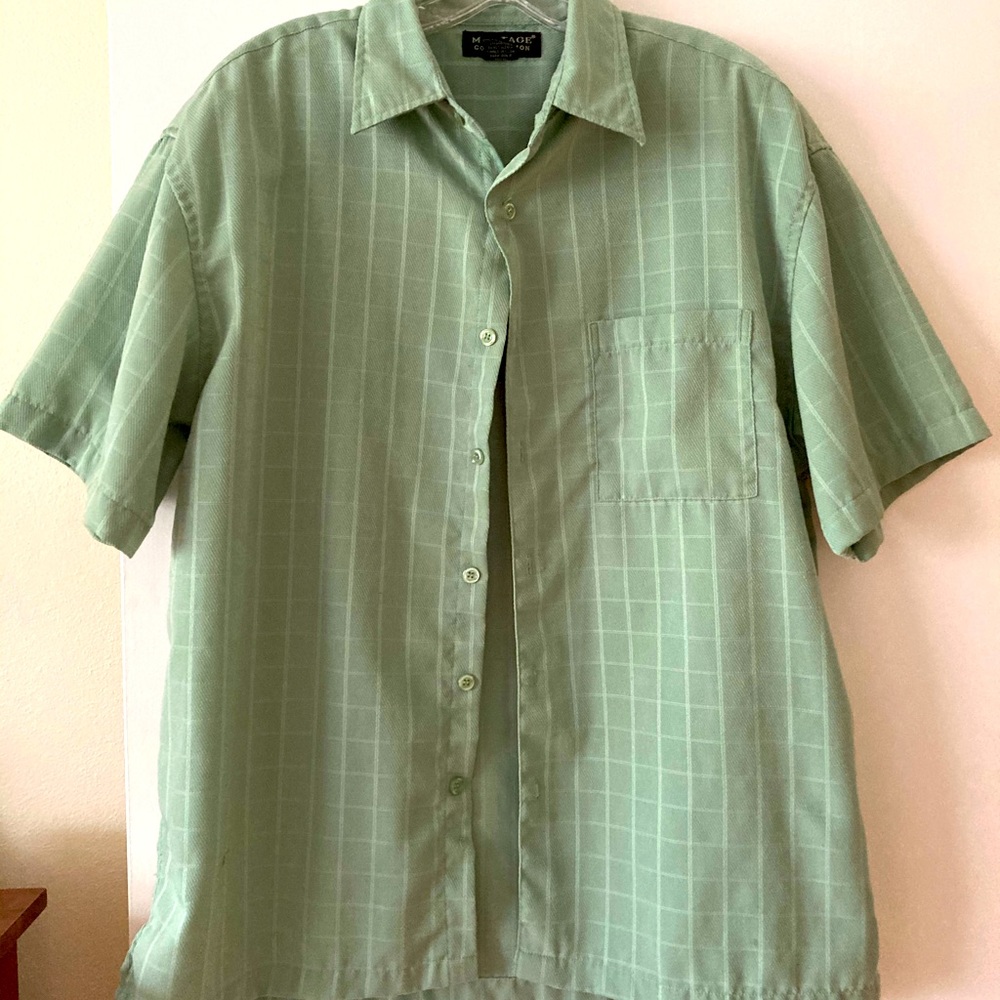 Men’s Short Sleeve Button Down
